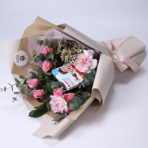 로제핑크 꽃다발