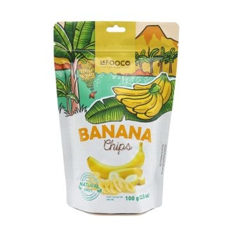 엘반 라푸코 바나나칩스(바나나99%함유) 100g