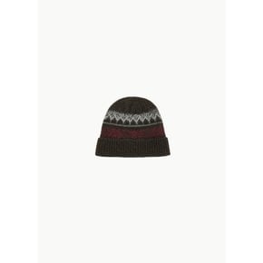 아모멘토 24FW MOTIVE JACQUARD BEANIE