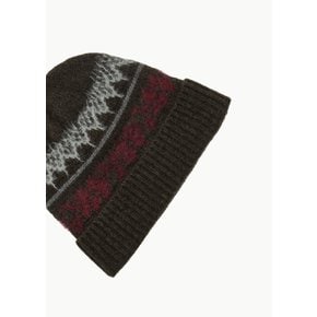 아모멘토 24FW MOTIVE JACQUARD BEANIE