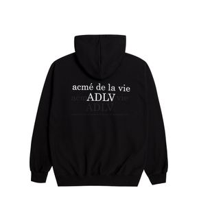 ADLV BABY FACE HOODIE BLACK RABBIT - 토끼