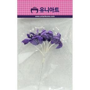 구슬꽃 보라 X ( 5매입 )