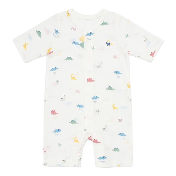 [여주점] [오프라벨 여주점] 블루독베이비 (WH) 멀티디노뱀부7부우주복 (45170-041-17)