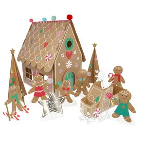 모마 진저브레드 3D 24일 어드벤트 캘린더 MOMA GINGERBREAD 3D 24-DAY ADVENT CALENDA