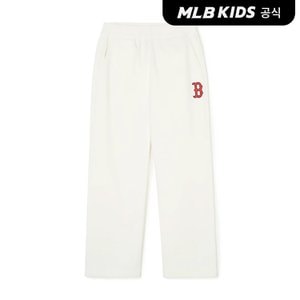 MLB키즈 (공식)24SS 바시티 팬츠 BOS (Ivory)