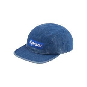 슈프림 코티드 데님 캠프캡 로얄 - 24SS Supreme Coated Denim Camp Cap Royal - 24SS