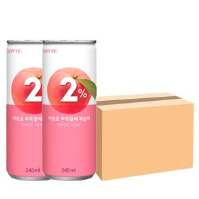 2% 이프로 부족할때 복숭아 240mlx30개 미니캔 이온음료수