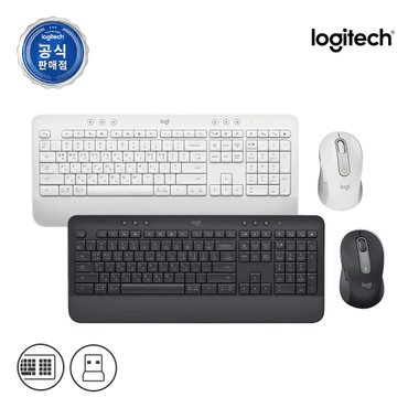 Logitech [로지텍 코리아]로지텍 시그니처 MK650 무선 키보드 마우스 콤보[그래파이트]