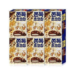 너만아는과자점 CW 청우 쫀득 초코칩 90g x 6통 쿠키