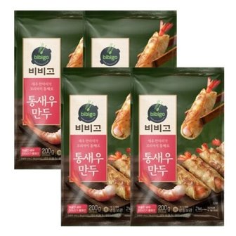 텐바이텐 비비고 냉동식품 통새우만두 200g x4