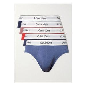 Calvin Klein 스트레치 코튼 브리프 5p 세트 블루 1647597338011764