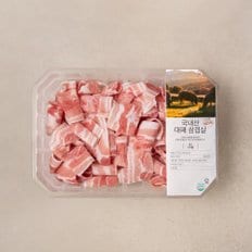 [냉동] 국내산 대패 삼겹살 (800g)