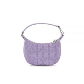 24 LIGHT LILAC MINI BUTTERFLY POUCH SATIN BAG (A5422 428) (라이트 라일락 미니 버터플