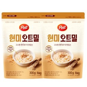 동서 포스트 현미 오트밀 300g x 2개