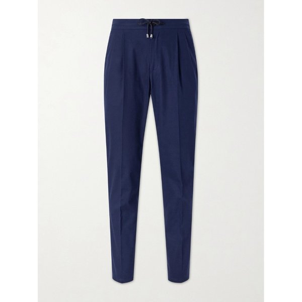 드 페트릴로 스트레이트 레그 플리츠 코튼 트윌 팬츠 46376663163094046