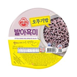 오뚜기 맛있는 오뚜기 발아흑미밥 210g
