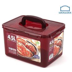 락앤락 HP 사각 핸디 김치통 4.5L 1P 플라스틱 용기[W629F90][33468299]