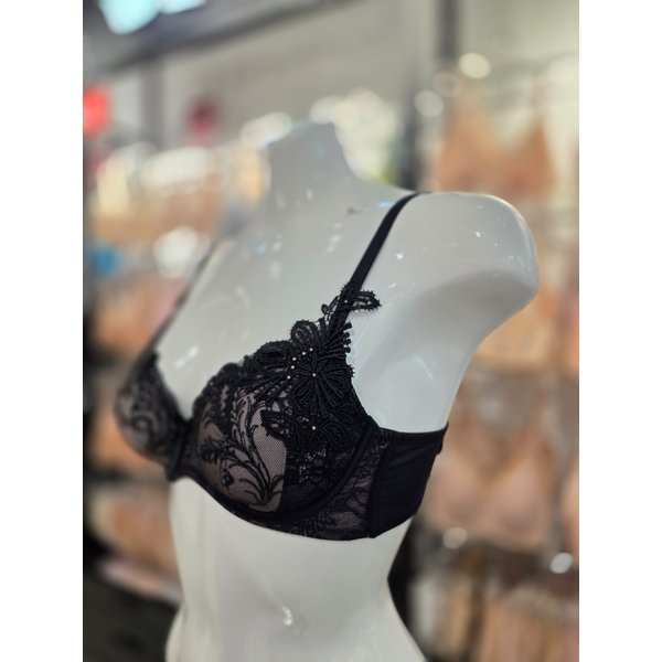 [시흥점] S 비너스 ) 오르화 페어리 풀컵 패드 브라 [OBR5916-BK]