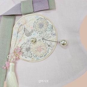 한복 소품 진주 고름핀 노리개핀