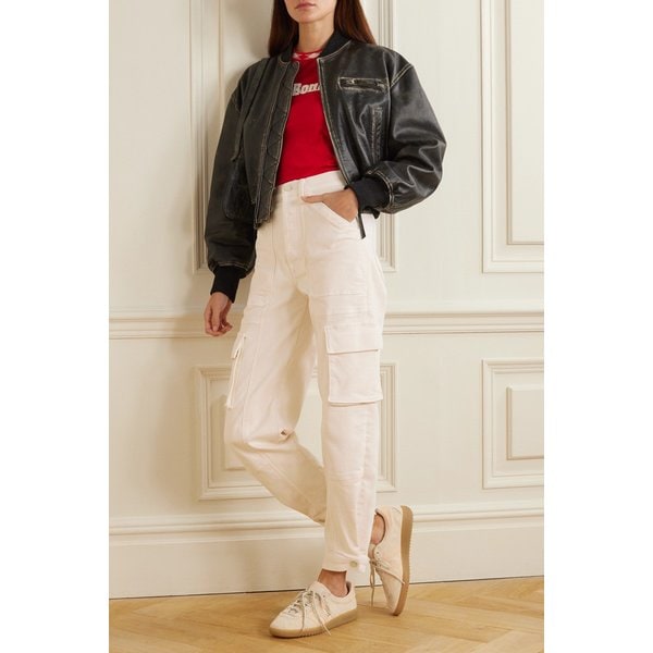 넷 서스테인 커브사이드 카고 플로드 하이라이즈 테이퍼드 진 에크루 1647597326010335