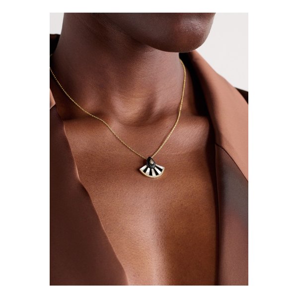 라틀리에 나우바 본드 스트리트 18k 골드 멀티스톤 네크리스 46376663162832419