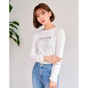 잇츠온 소프트 티셔츠 OB08TSME37Z_P415379882