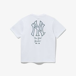 [스타필드수원][공용][키즈] MLB 뉴욕 양키스 레터링 티셔츠 화이트 (14310273)