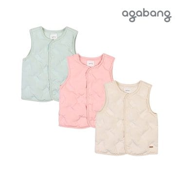 아가방 [아가방 겨울]위니무봉제조끼(IVORY,PINK,MINT)_01Q751301