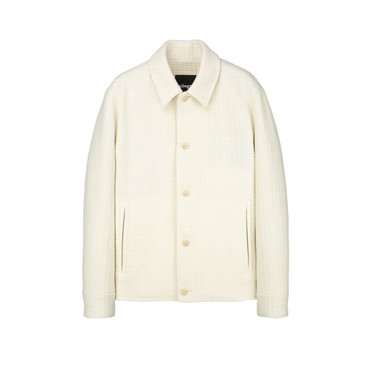 알레그리 《Solid Tweed》코치 점퍼 (ARJU5A103CR)