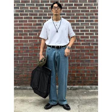 갤럭시라이프스타일 [三無衣服] 365D 티셔츠 - 화이트 GC5342S061