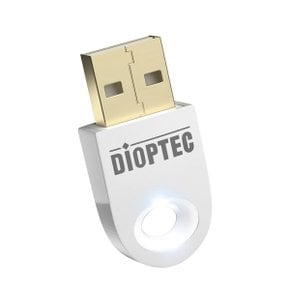 Dioptec 블루투스4.0 패션동글 화이트 JUSTLINK-BTD01-WH