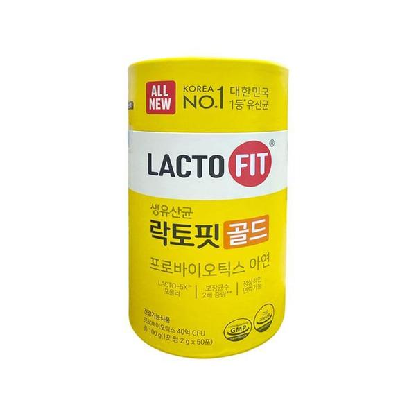 [종근당건강]  락토핏 생유산균 골드5X  온가족유산균 2g x 50포 1통 -SDL- (S14309526)