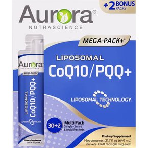 오로라뉴트라사이언스 Coq10-PQQ+ - 30팩 -- 30액상팩