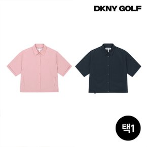 오픈 카라셔츠 여성 2컬러 택1