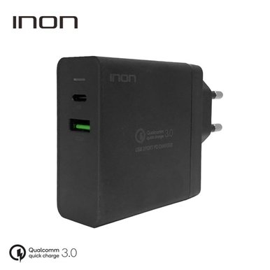 INON 퀵차지3.0 63W 2포트 USB PD 고속 멀티충전기 IN-UC210P