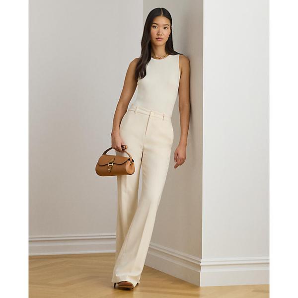 스트레치 크레이프 스트레이트 팬츠(WMLRPNTSBV20343101)