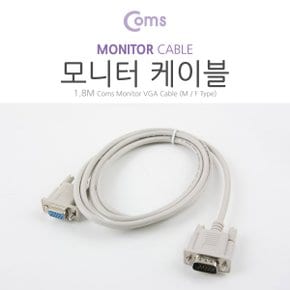 모니터 케이블(일반 연장) - 1.8M/VGA(RGB D-SUB)