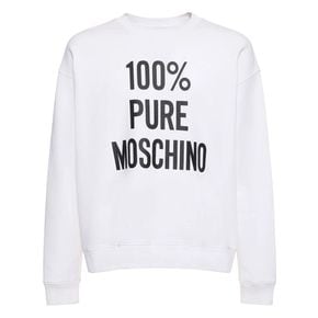 24 FW 모스키노 남성 100  Pure Moschino 코튼 스웨트셔츠 79I ATN013 TP710497889 65157674