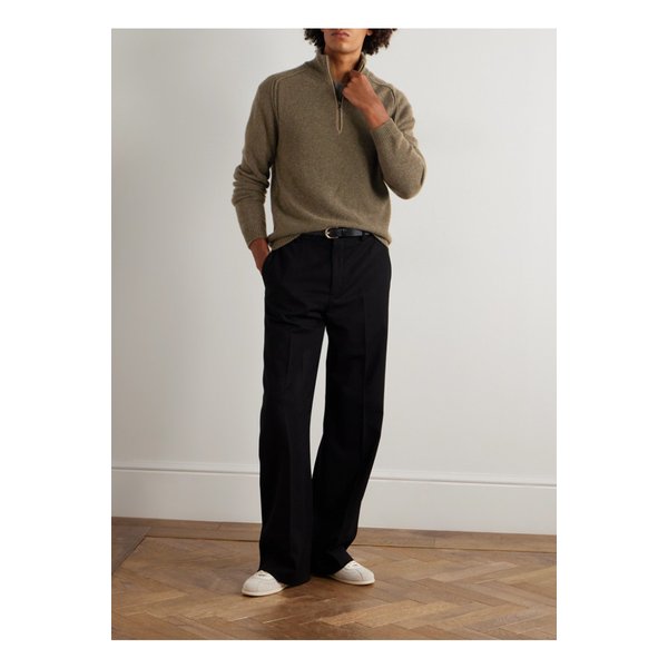 시즈 캐시미어 하프집업 스웨터 그린 46376663162899646