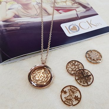 발란스3000 락키츠 Lockits 네델란드 코인 롱목걸이 로즈골드 실버목걸이 코인 교환가능 새로운 컨셉 쥬얼리