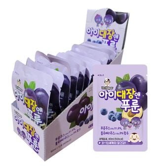 엄지척 닥터헬퍼 아이대장 앤 푸룬 80ml 12포 아기푸룬주스