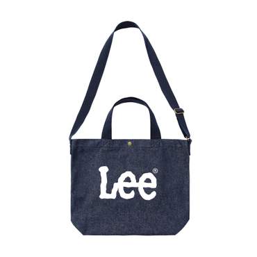 LEE 빅 트위치 로고 투웨이 에코백 블랙 LE2501BG03ID00F