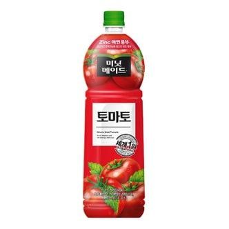  미닛메이드 토마토주스 1.5L x 12펫  / 주스 과일쥬스  음료수