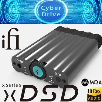 iFi Audio IFI XSERIES XDSD MULTI BIT DAC XBASS 사이버드라이브 앰프