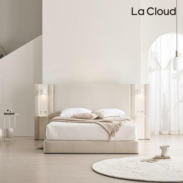 호텔식 평상형 글로리 침대프레임 퀸/킹 공용 Q/K + 사이드패널 2EA