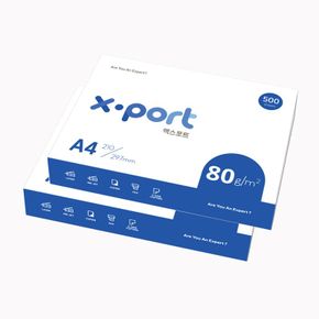 엑스포트 A4용지 80g 2권(1000매) Xport(ns)[35804365]