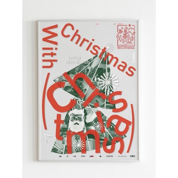 크리스마스 포스터_WITH CHRISTMAS (A1 5070 A2 A3 size)
