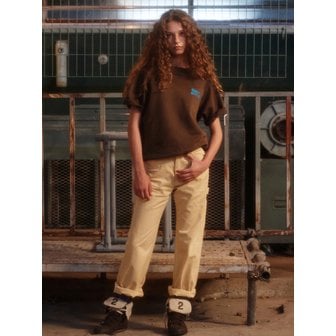 그린버터 Double Stitch Hammer Loop Pants (Butter)