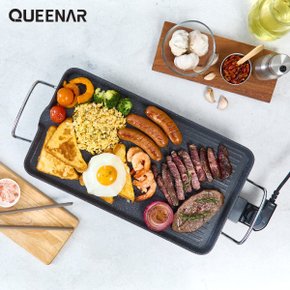 2 in 1 마블 와이드 전기 그릴
