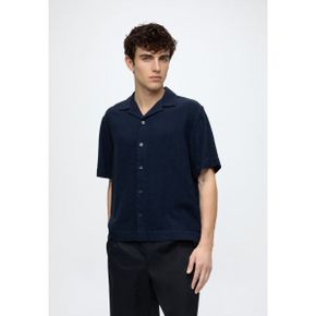 Abercrombie  Fitch 아버크롬비 앤 피치 셔츠 - 다크 블루 8102714